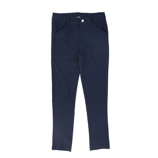LIL LEGS NAVY SLIM PANTS