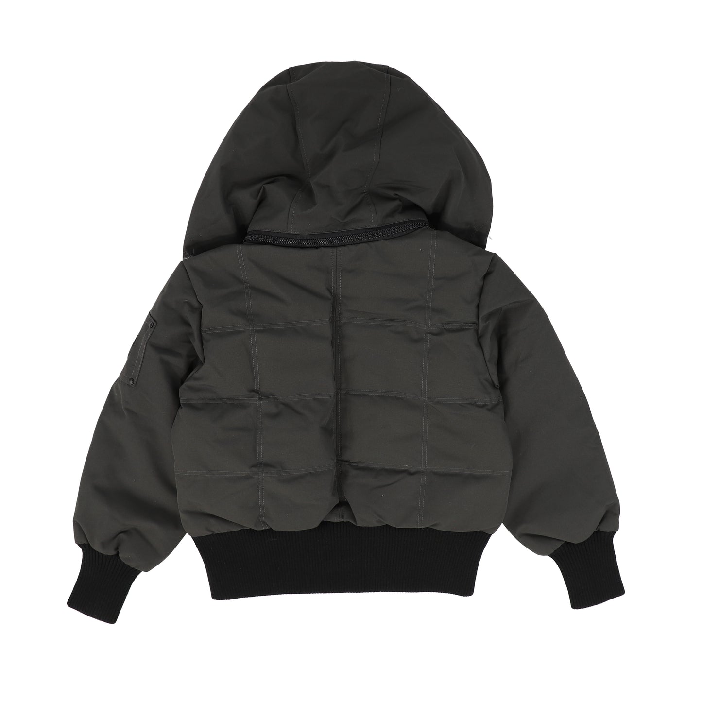 ELLABEE GREY WITH FUR TRIM COAT