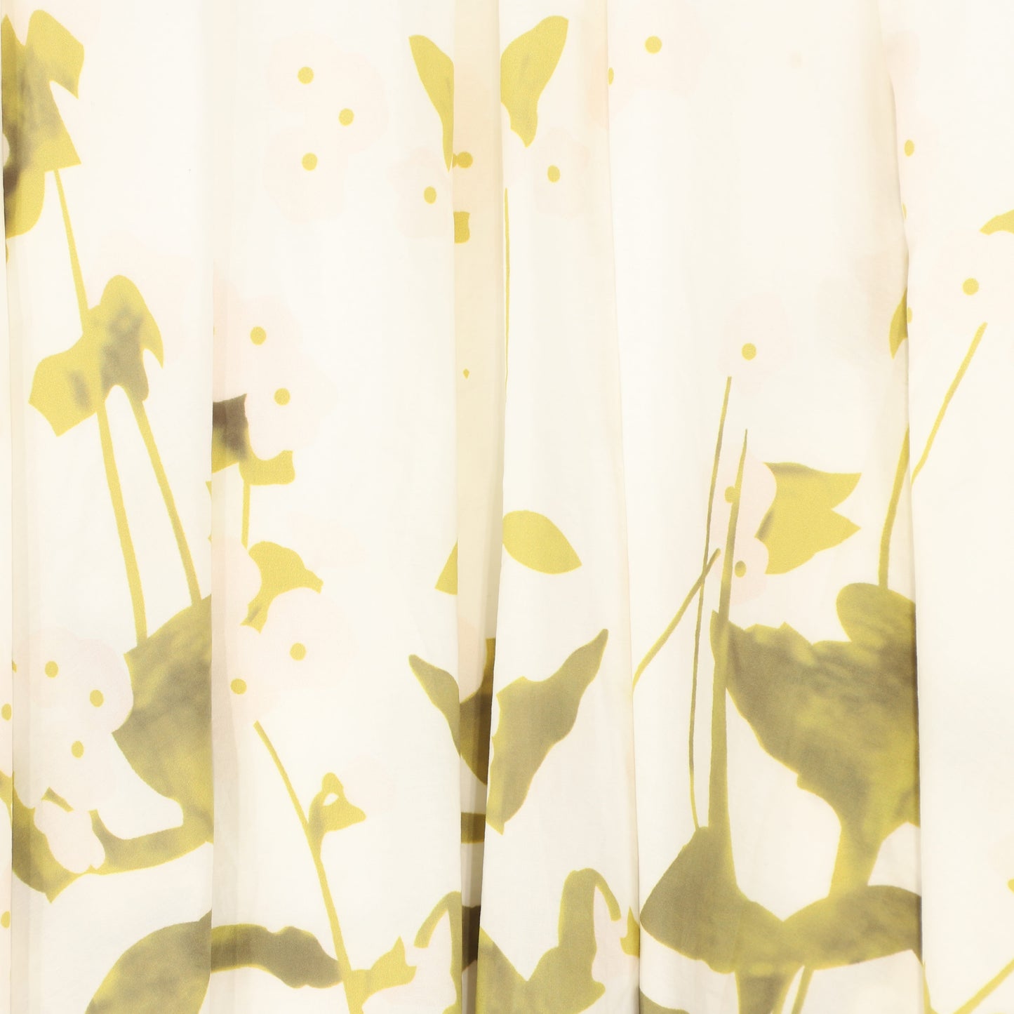 VALENTINA WHITE FLOWER PRINT SKIRT