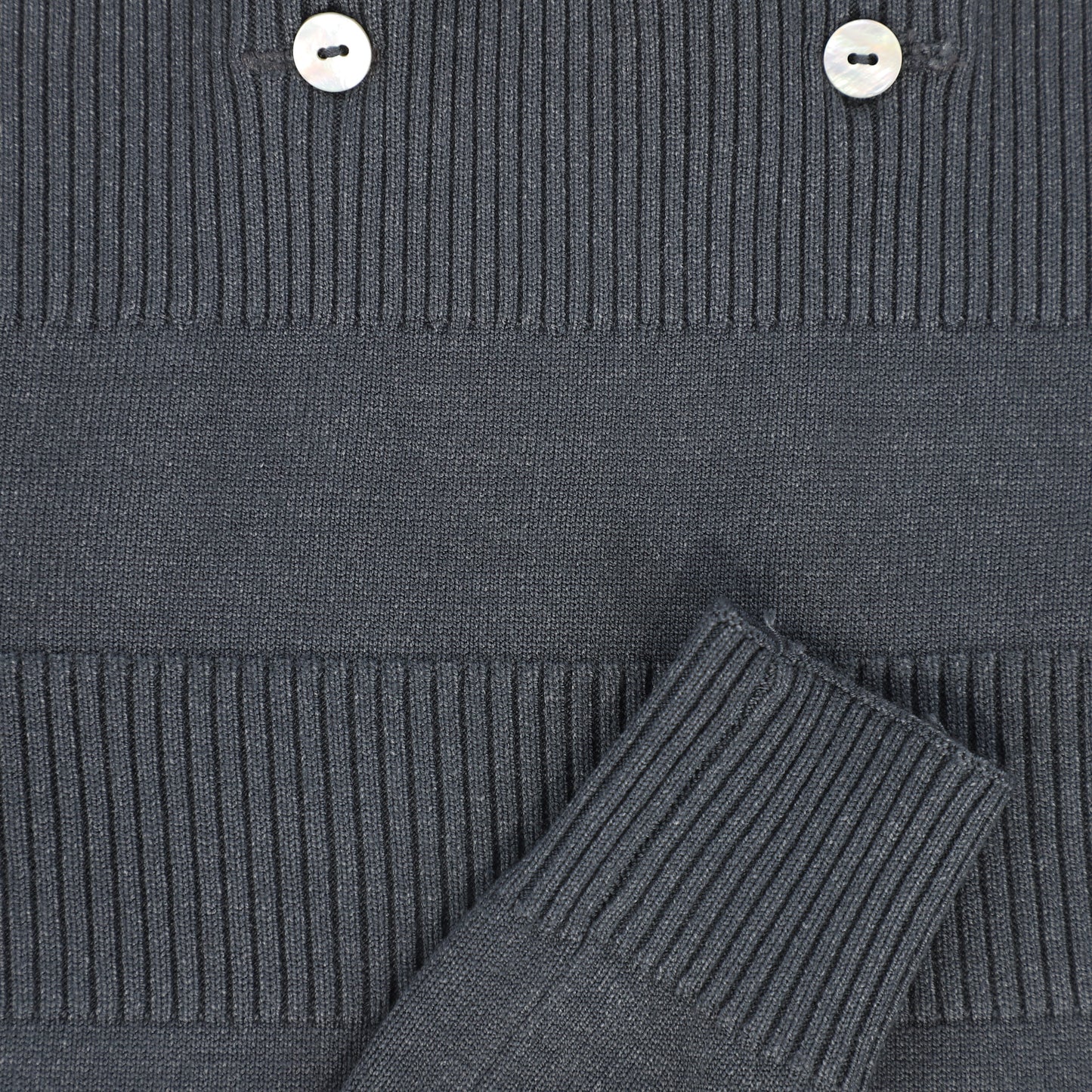 LE BOURDON GREY KNIT SUSPENDER OVERALLS