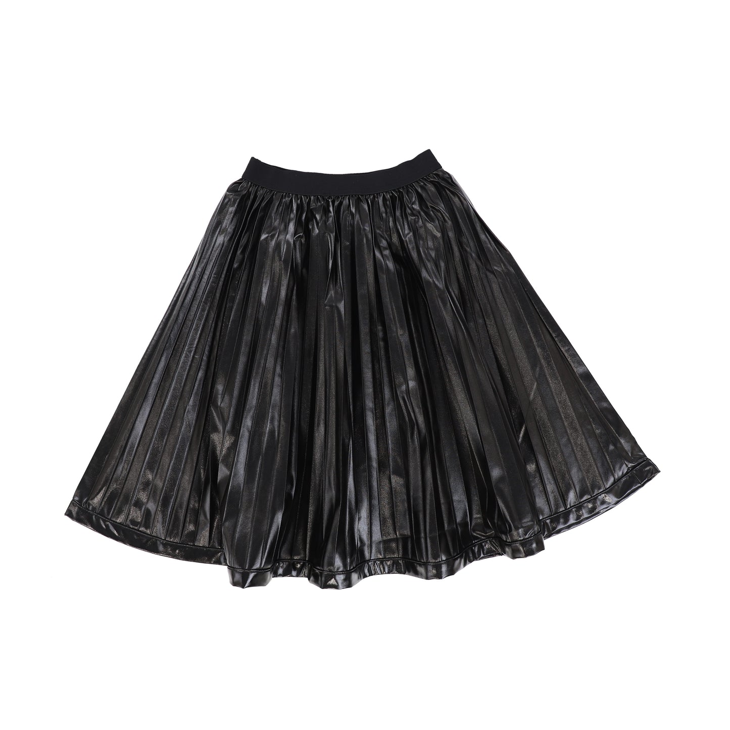 TWINSET BLACK ACCORDIAN PLEATED SKIRT