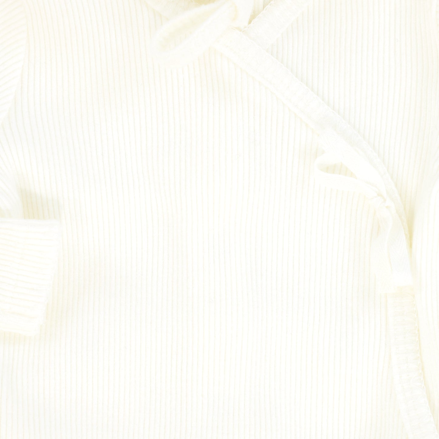 BEBE JOLEE IVORY WRAP STITCH FOOTIE