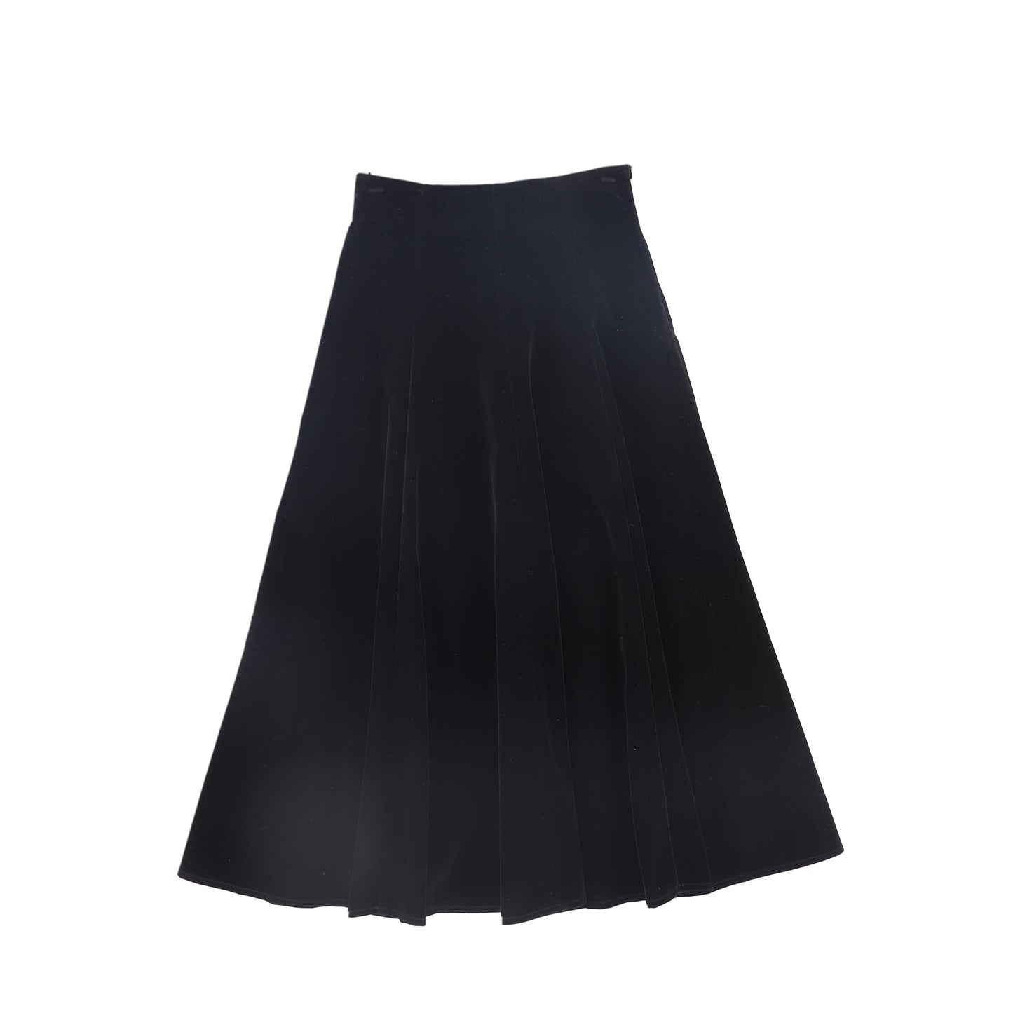 VALENTINA BLACK VELVET MAXI SKIRT