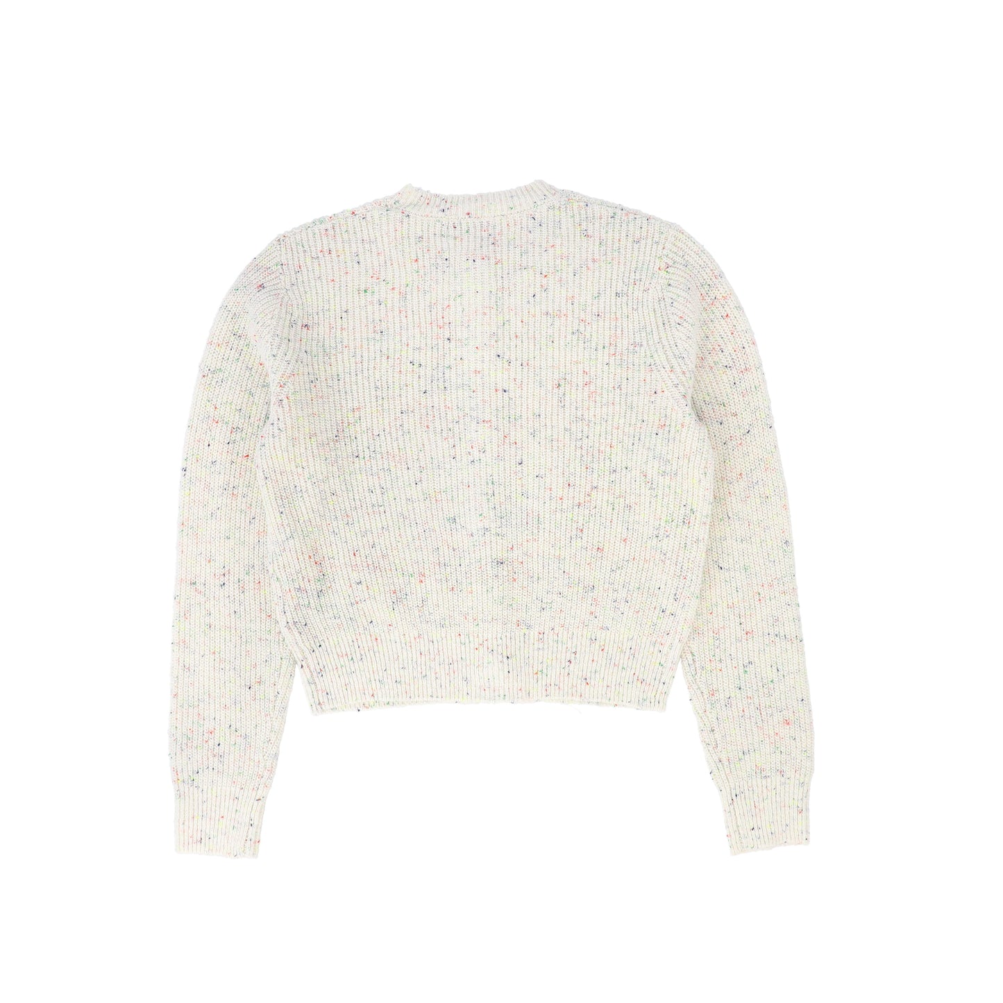 VALENTINA IVORY DIAMOND CHUNKY KNIT CARDIGAN