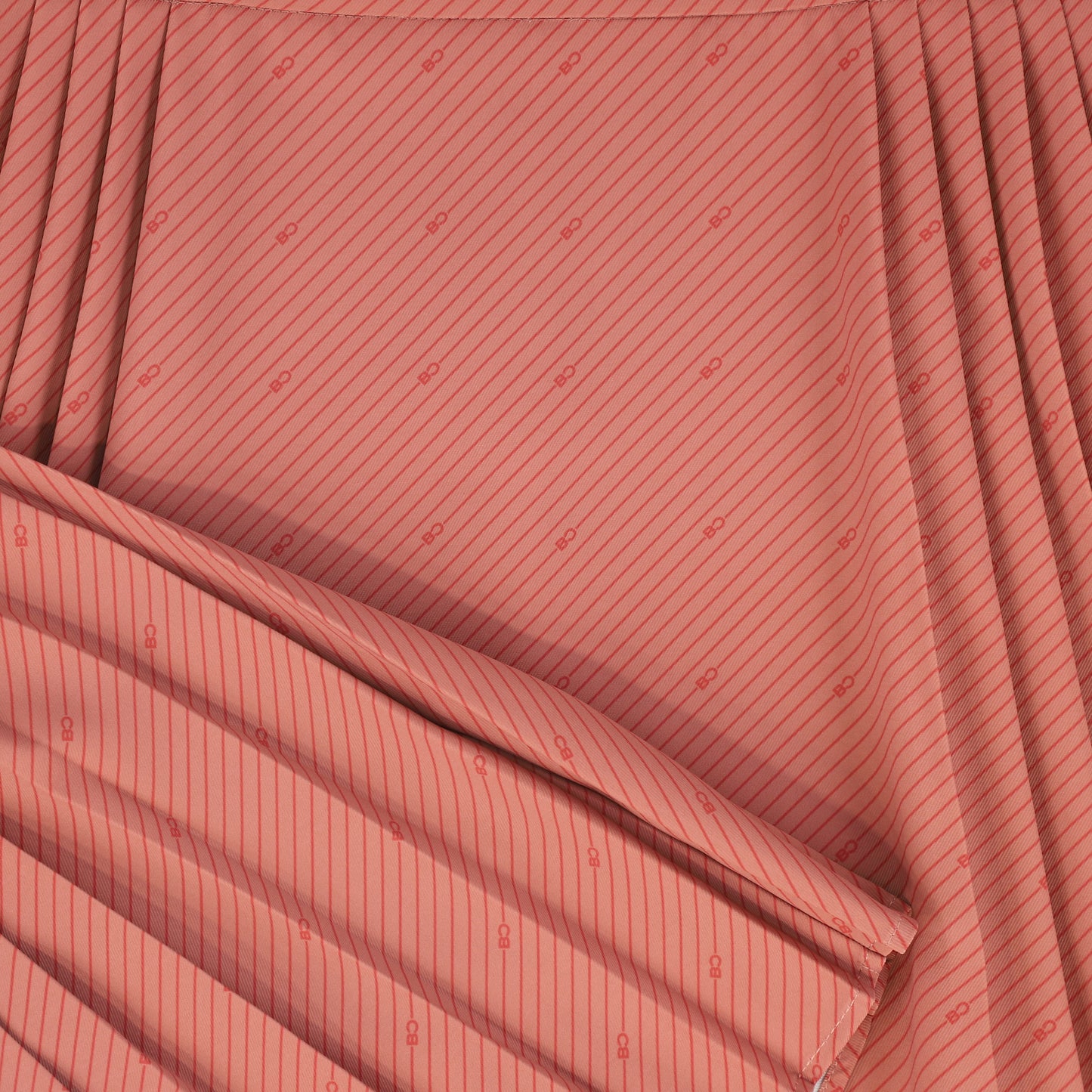 BACE COLLECTION MAUVE STRIPED LOGO JUMPER