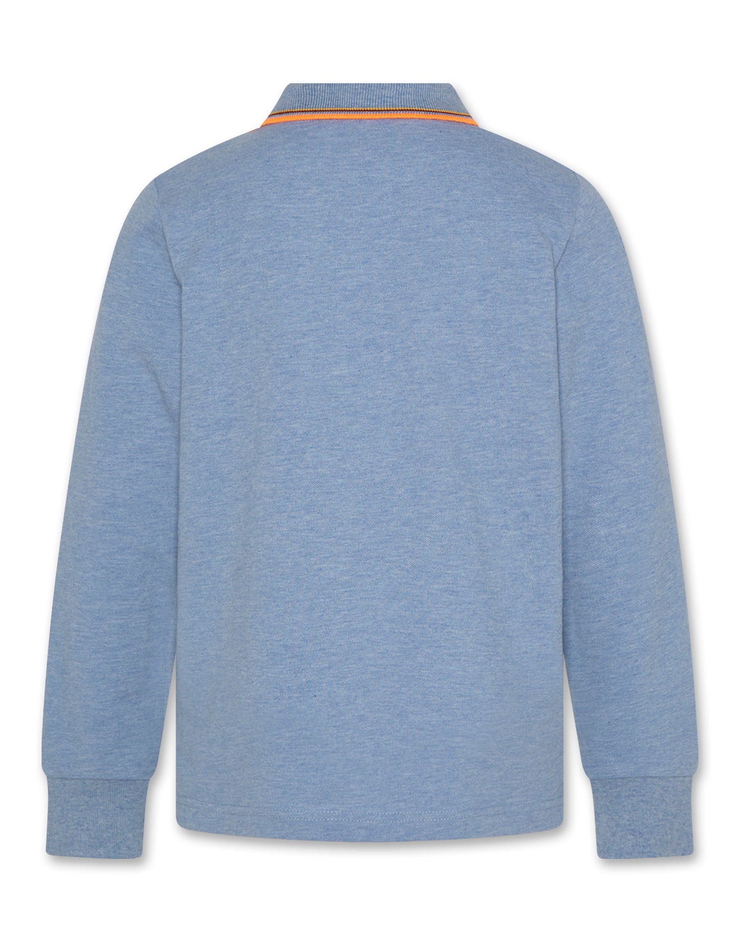 A076 HEATHER BLUE POLO SHIRT