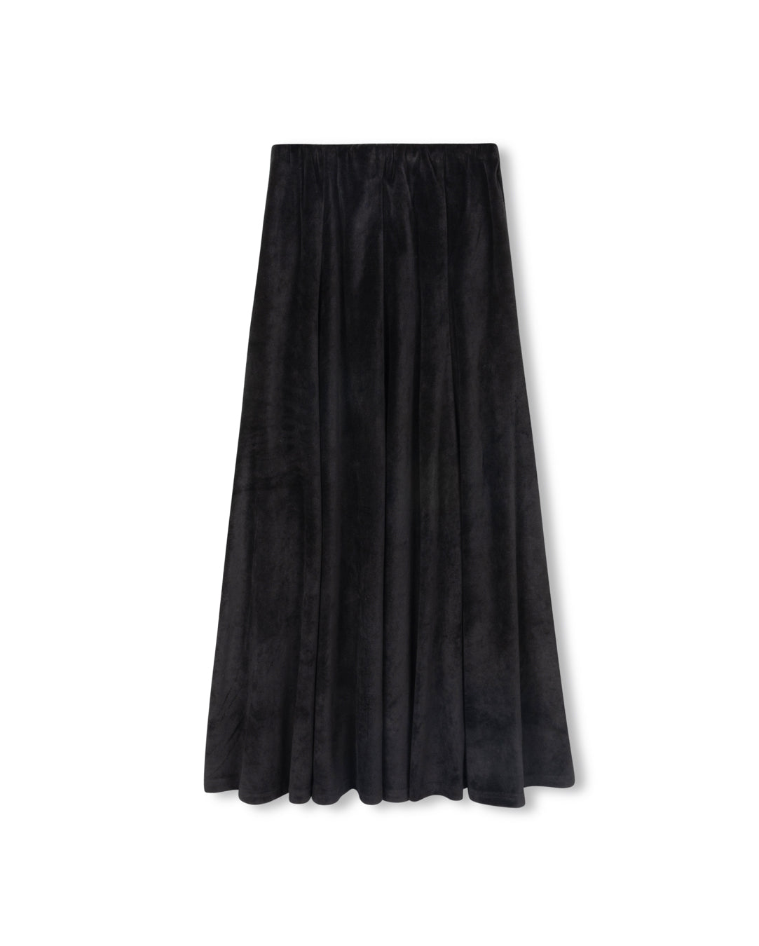 ボトムス BONJOUR DIARY TOP&SKIRT Black velvet 2y Saint Laurent - Black Velvet Long Skirt | Mitchell Stores
