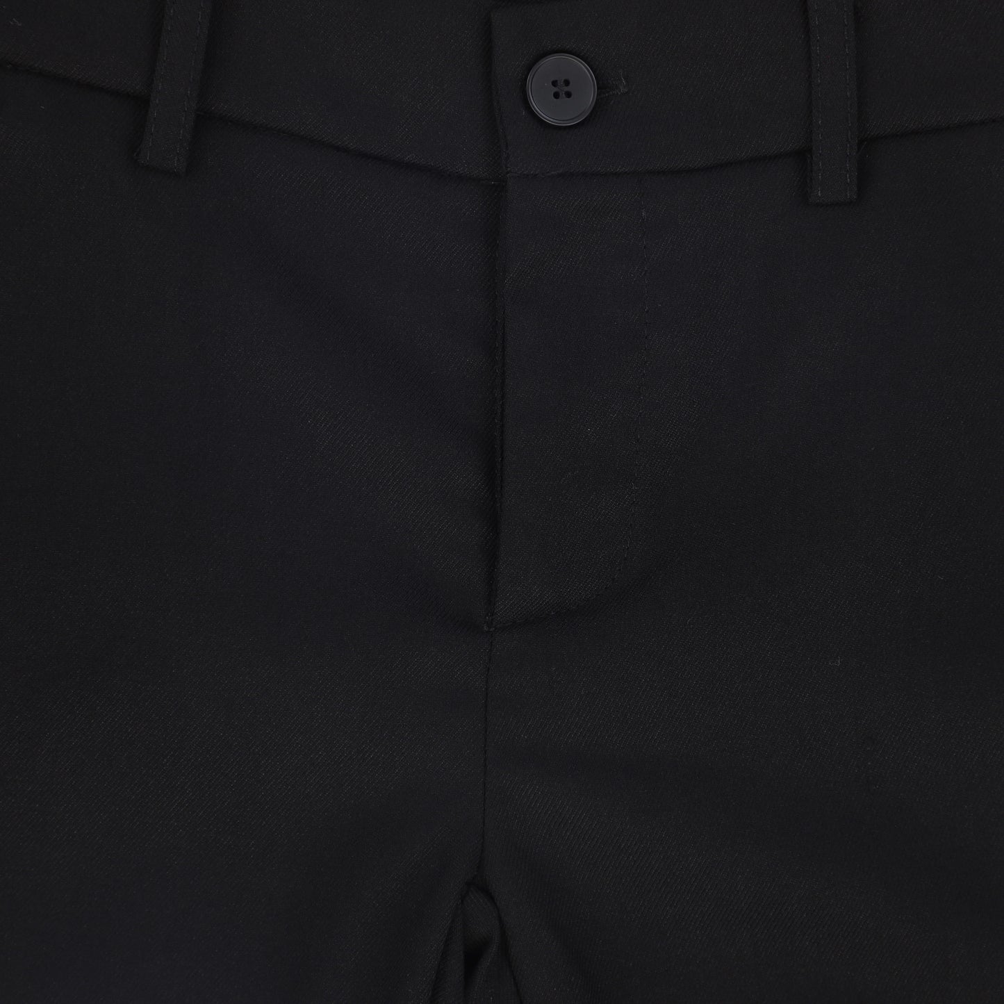 HARPER JAMES BLACK WOOL SLIM PANTS