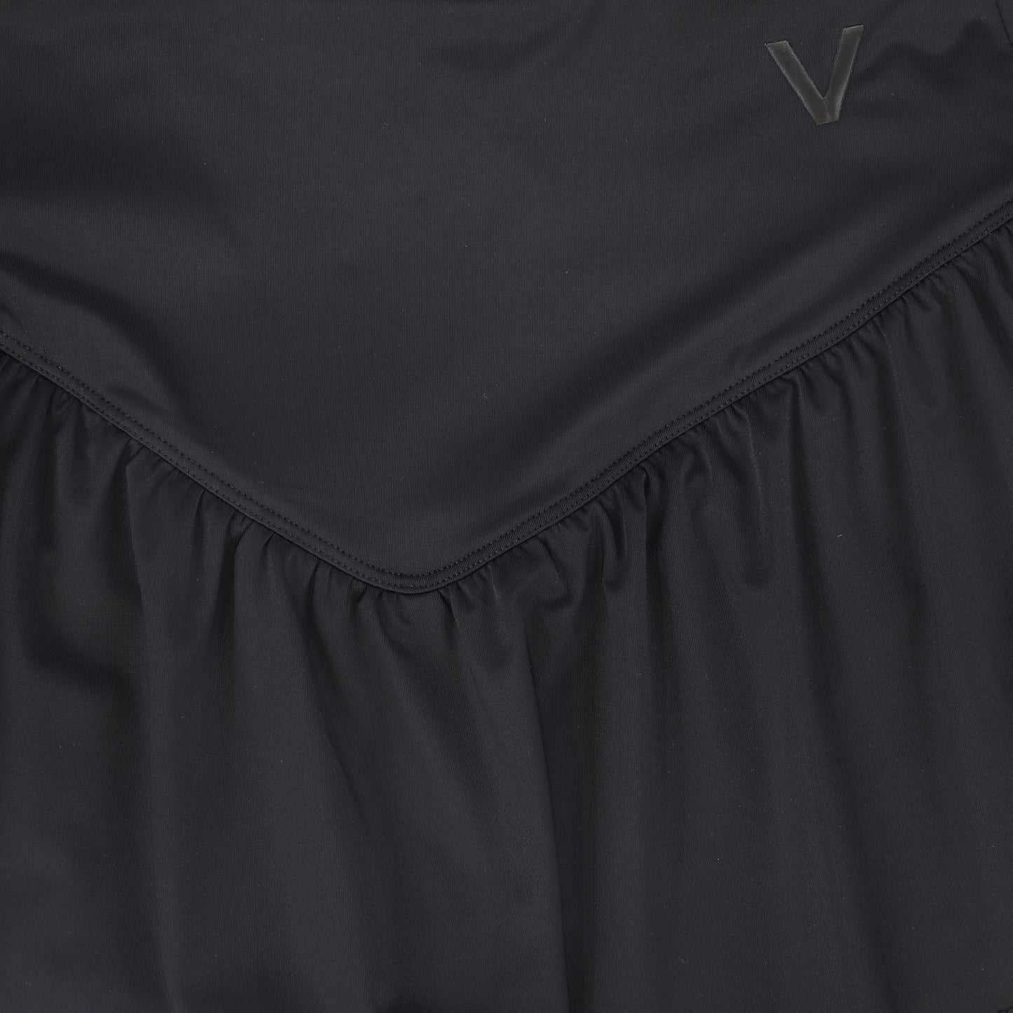 VALENTINA BLACK SHORT SWIM SKIRT