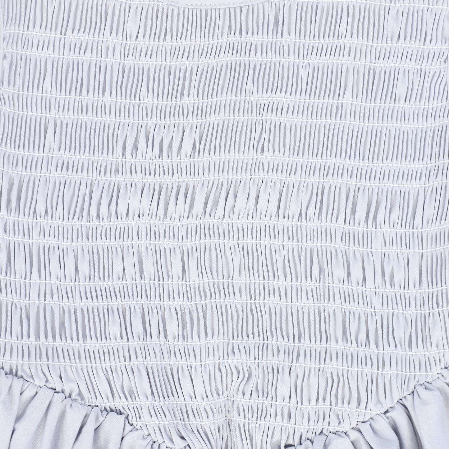 BAMBOO BLUE GATHERED V WAIST MAXI JUMPER