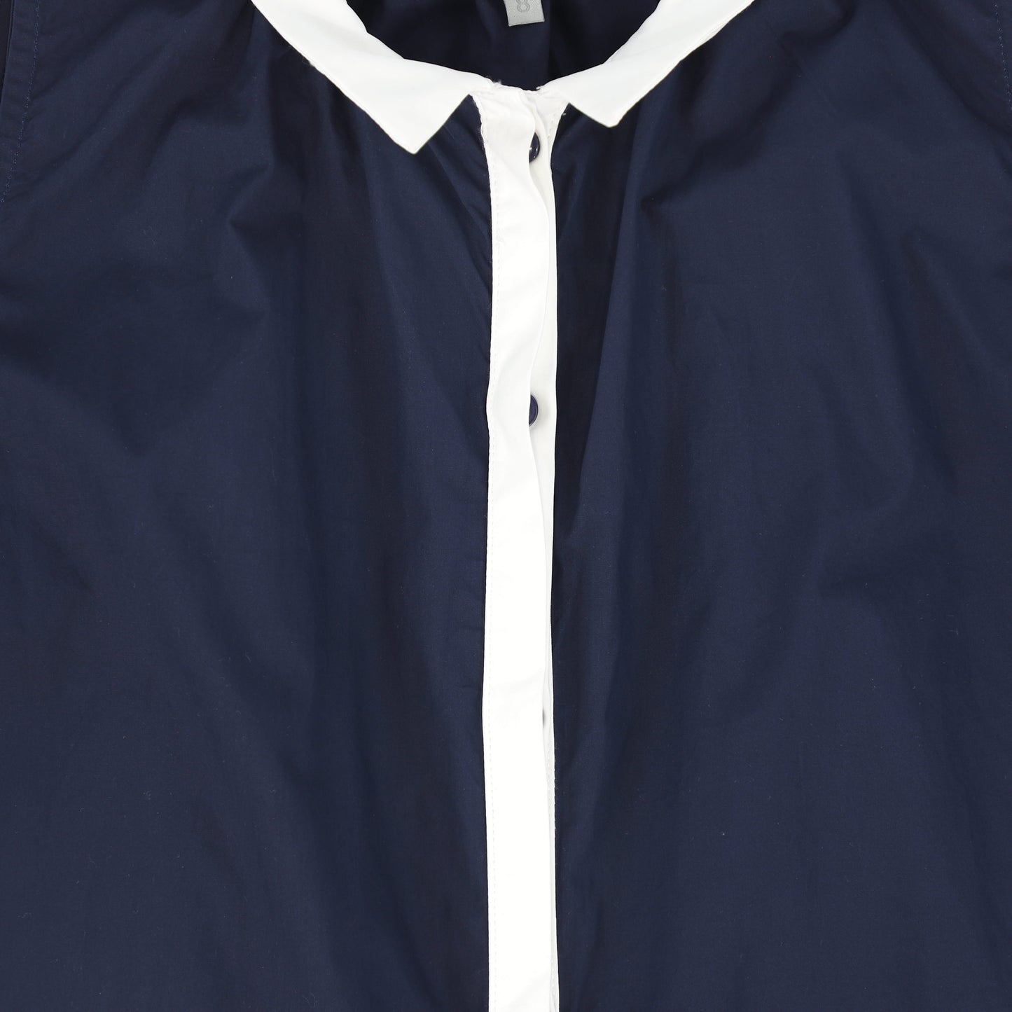 BACE COLLECTION NAVY COLLAR MIDI JUMPER