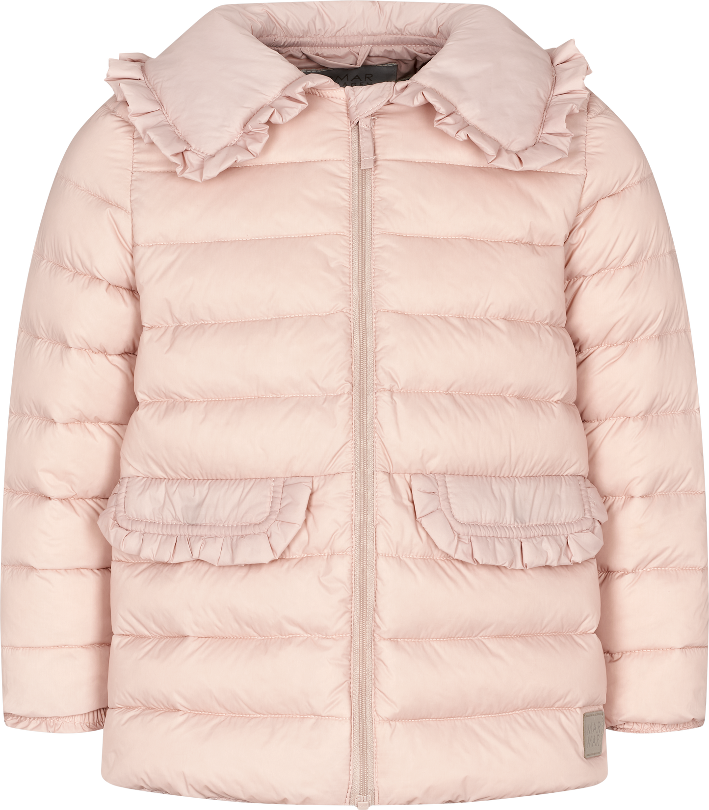 MARMAR COPENHAGEN LIGHT PINK COLLAR PUFFER JACKET
