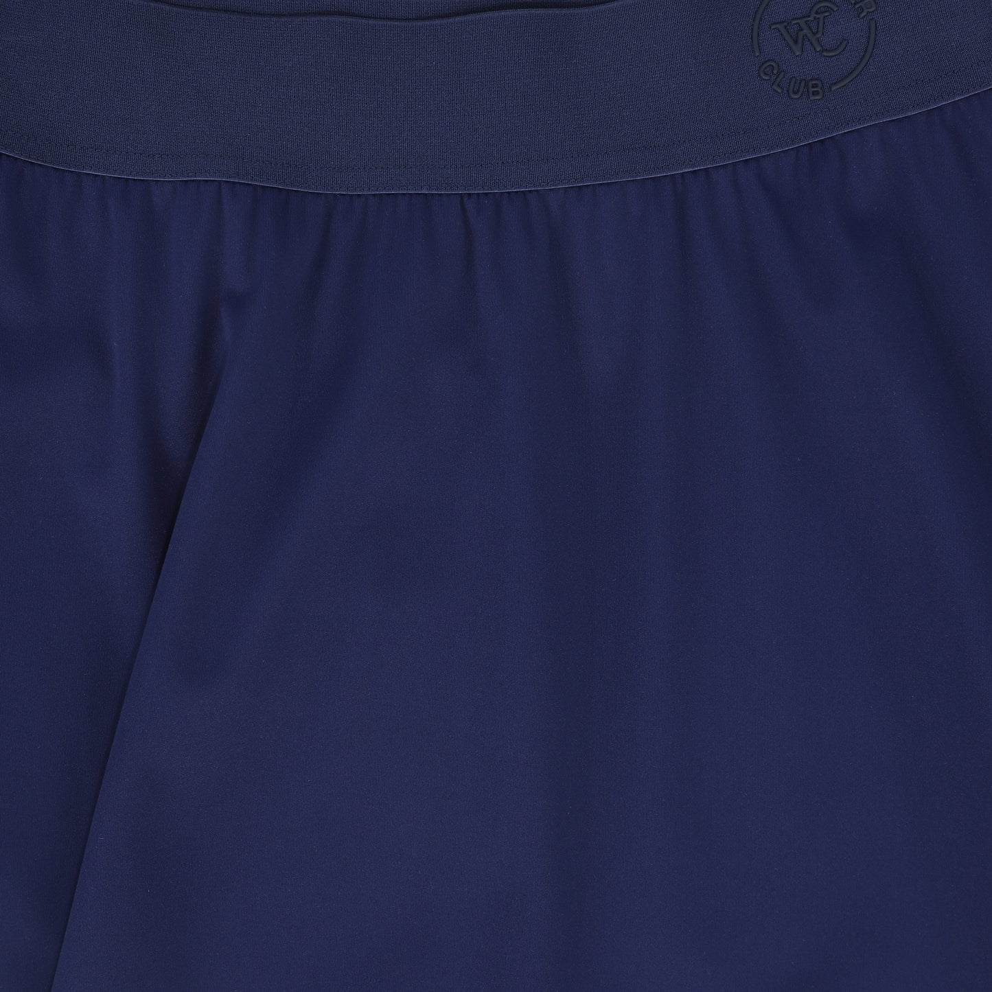 WATER CLUB NAVY WAISTED FLARE SWIM SKIRT