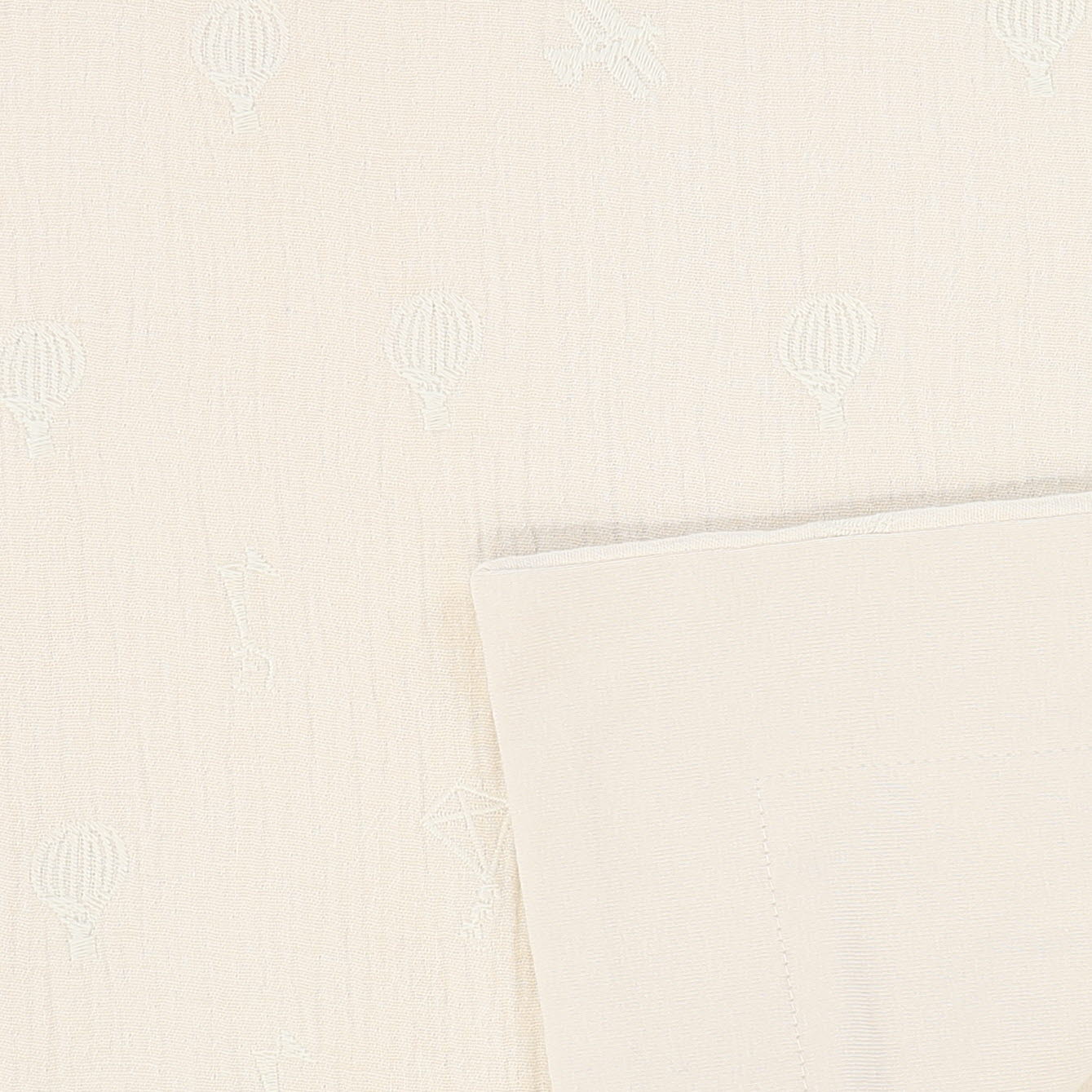 BEBE JOLEE CREAM HOT AIR BALLOON BLANKET