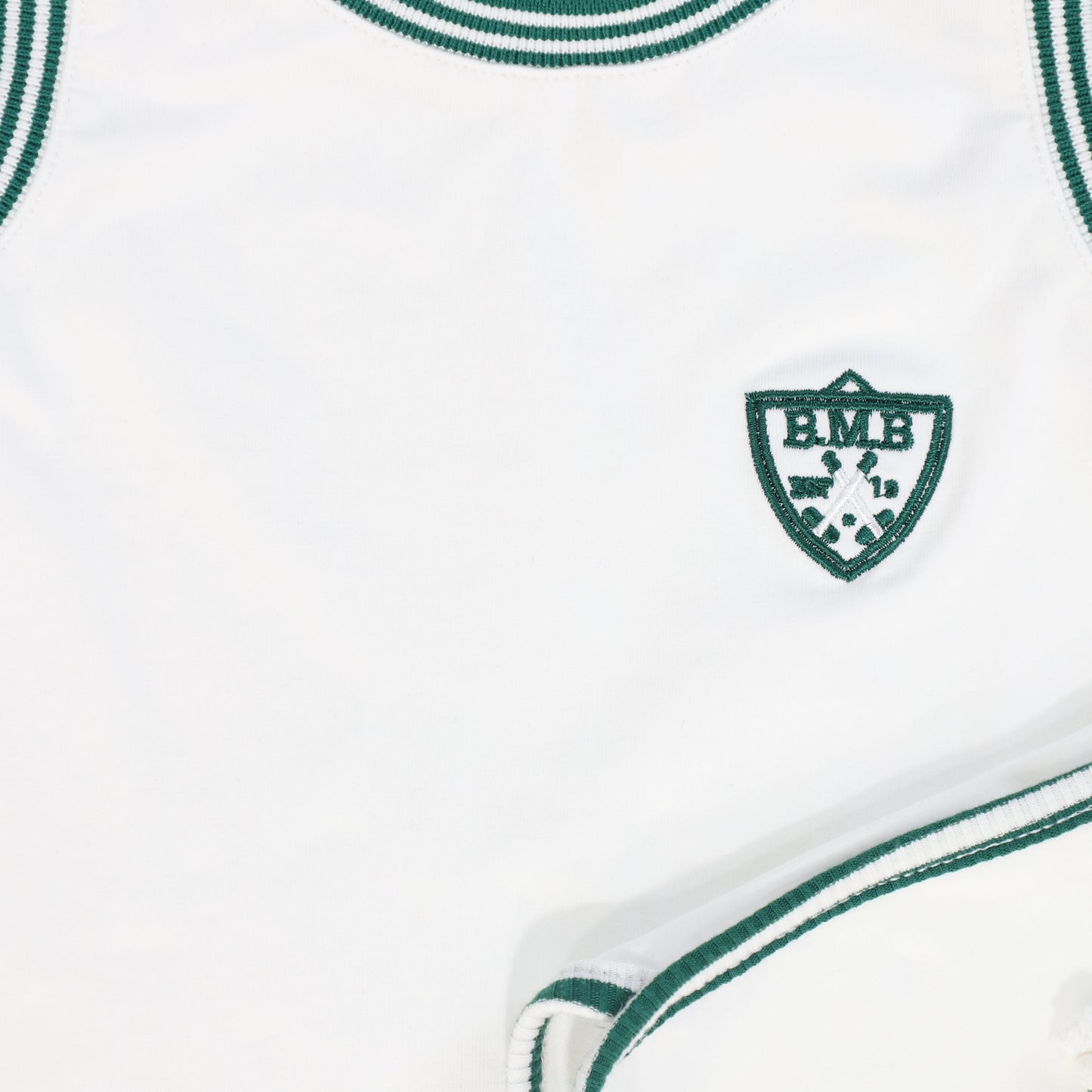 BAMBOO WHITE EMBLEM TRIM TANK SET