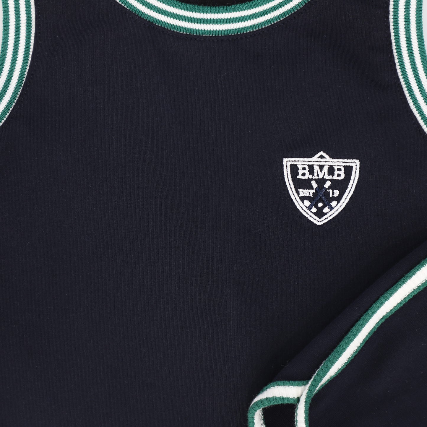 BAMBOO NAVY EMBLEM TRIM TANK SET