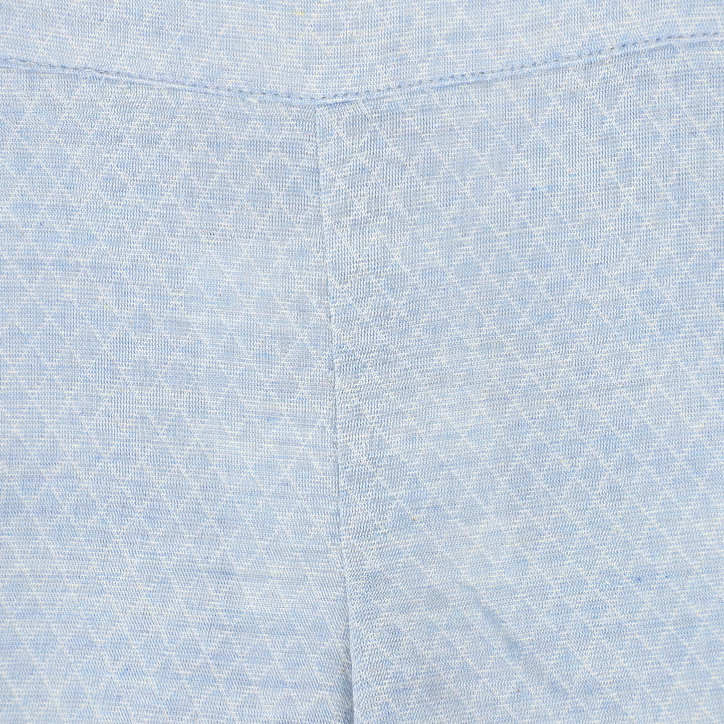 LE BOURDON LIGHT BLUE TEXTURED BUTTON SHORTS