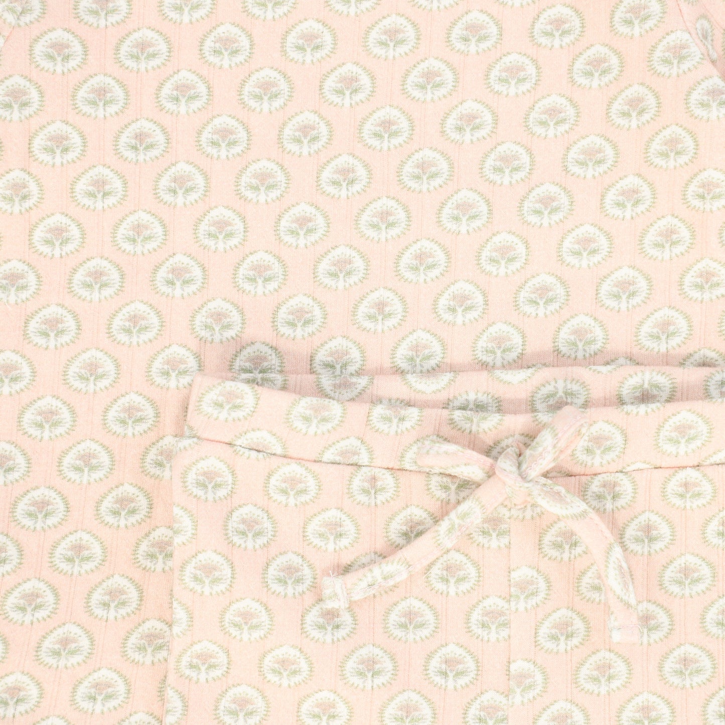 BEBE JOLEE PINK POINTELLE PETAL SHORTS SET