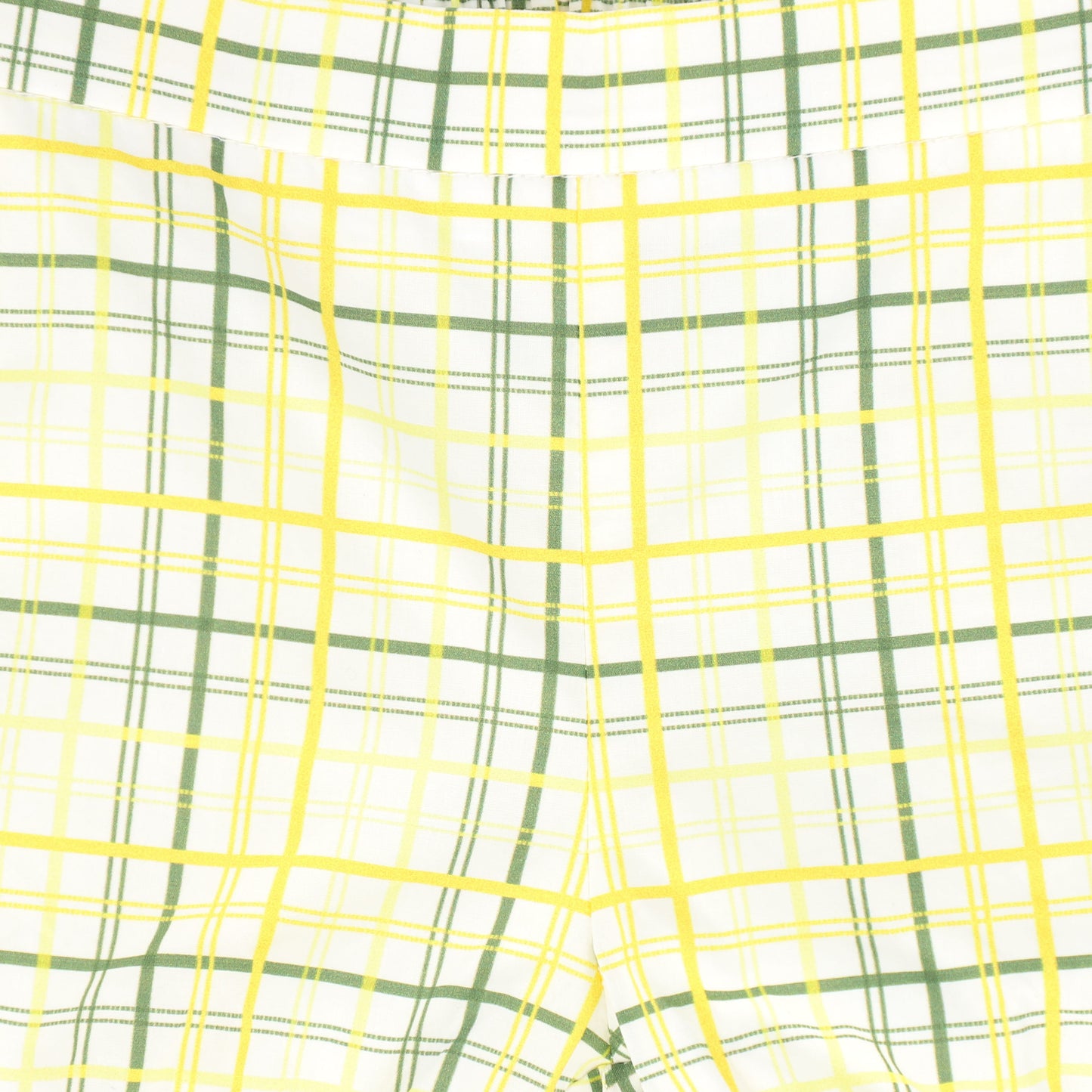 BAMBOO YELLOW PLAID SAILOR COLLAR SET