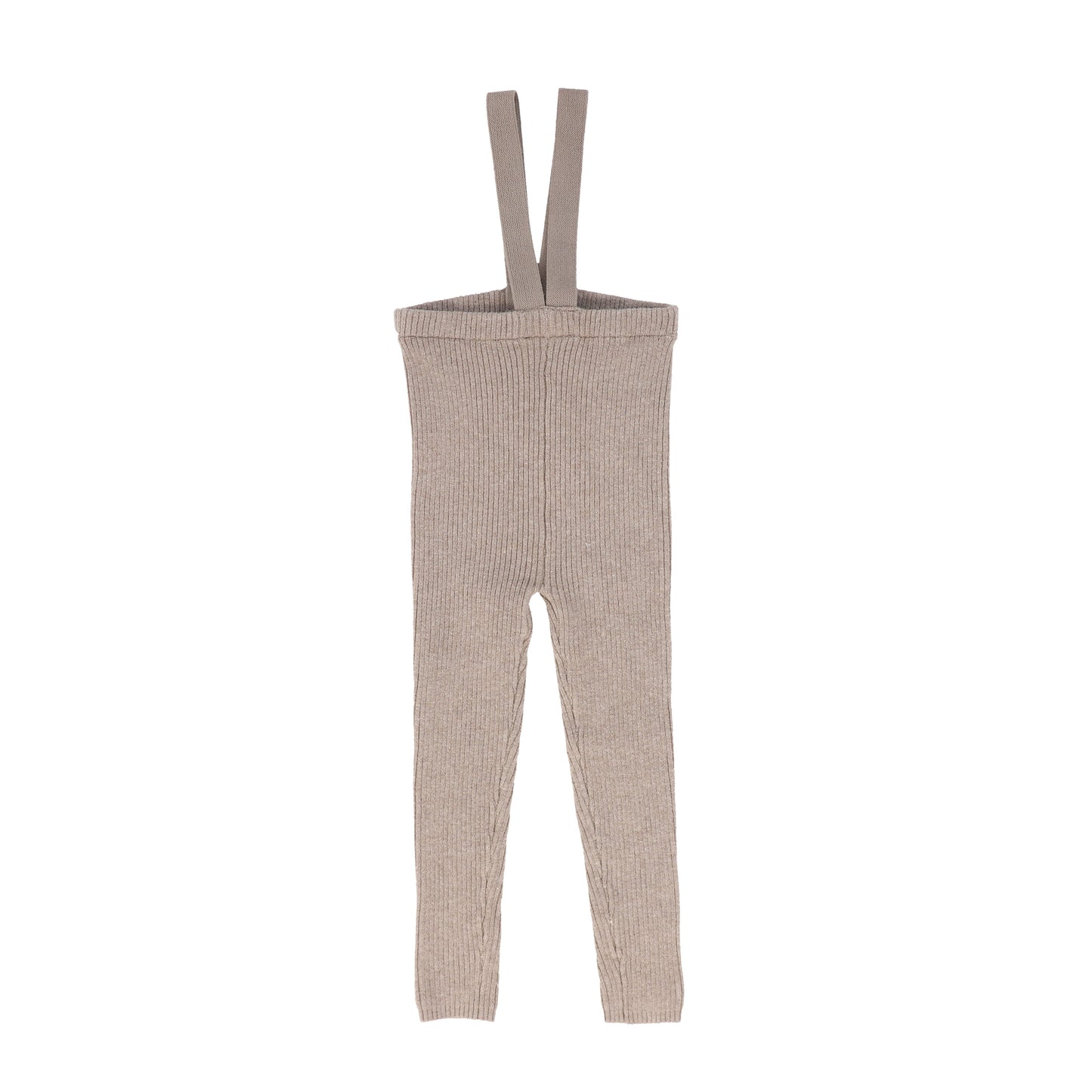 ANALOGIE OATMEAL KNIT SUSPENDER LEGGINGS