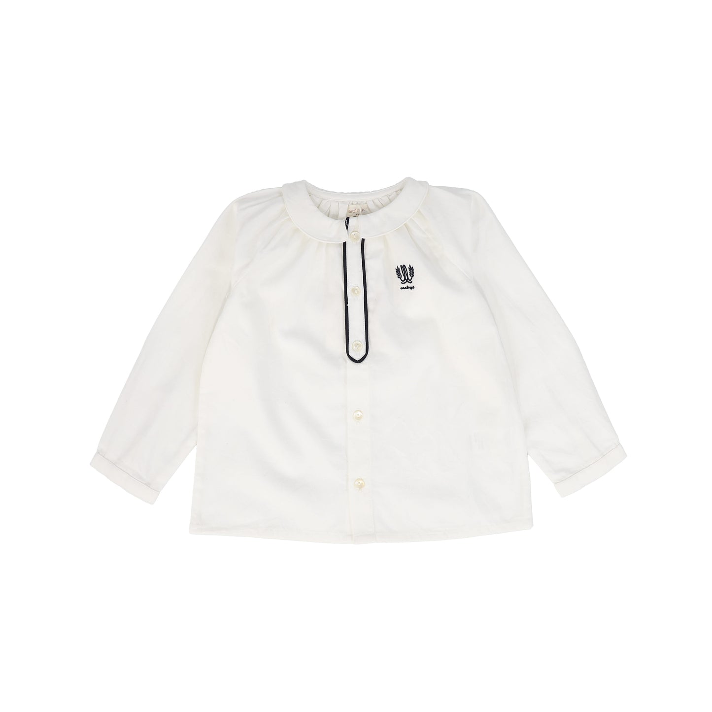 ANALOGIE WINTER WHITE TODDLER BOYS LOGO SHIRT