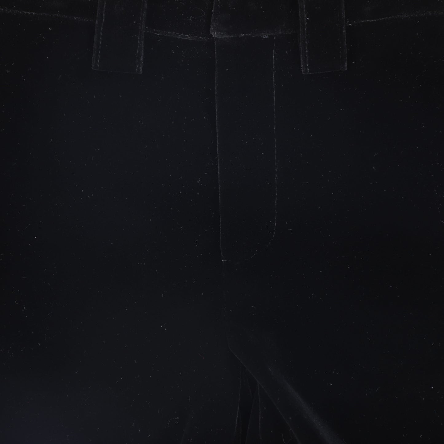 BAMBOO BLACK VELVET DETAIL SHORTS