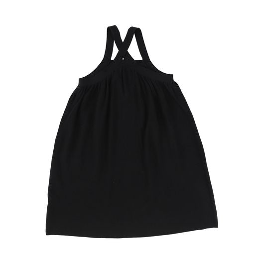 HELLO YELLOW BLACK X BACK MAXI DRESS
