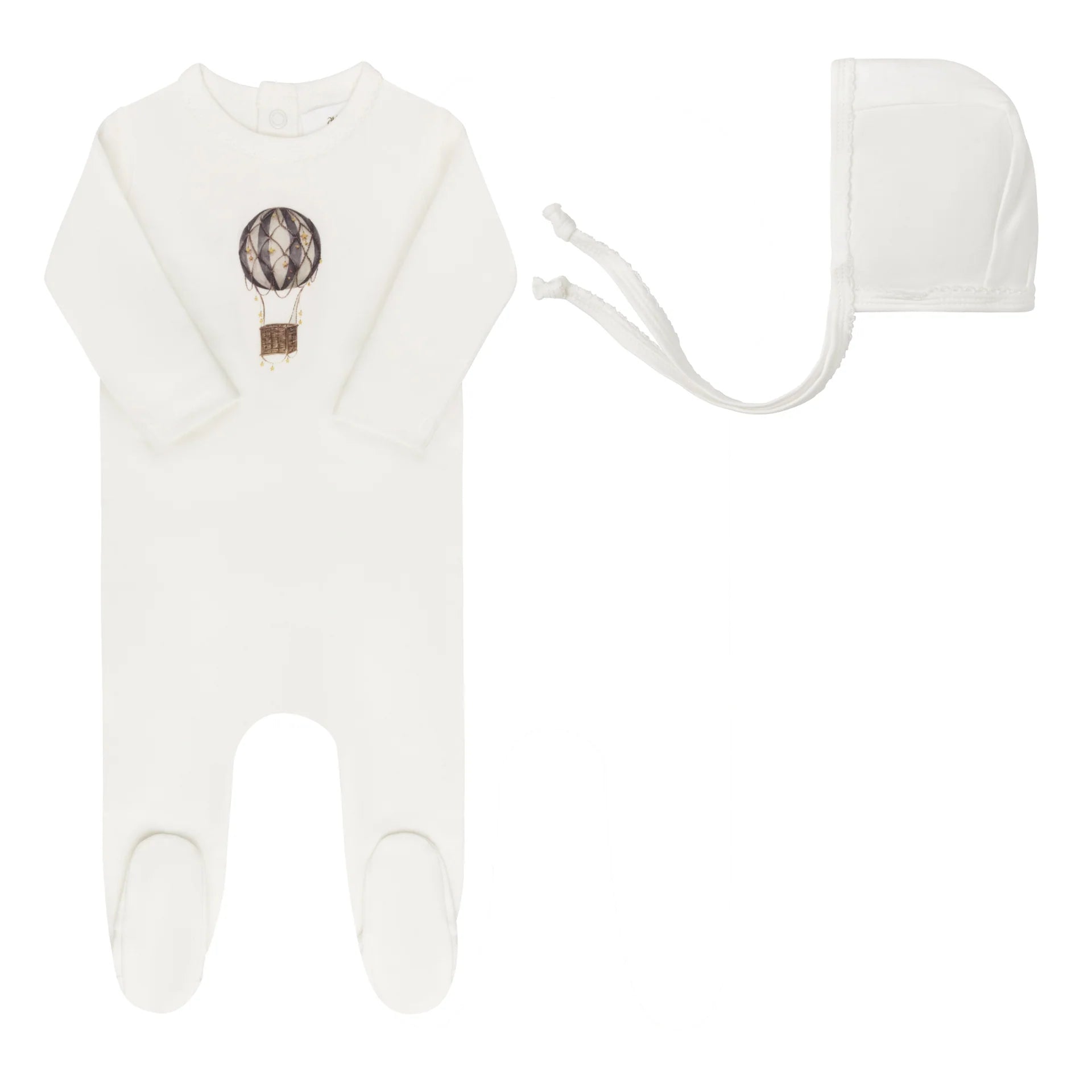 Hot Air Balloon Footie- Bluebelle