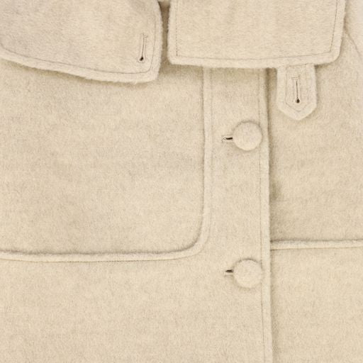 LEDUM BIEGE BUTTON JACKET