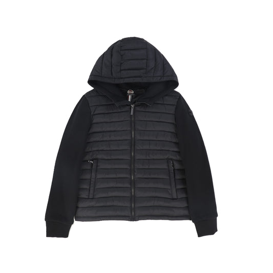 COLMAR BLACK PUFFER/SWEATSHIRT JACKET
