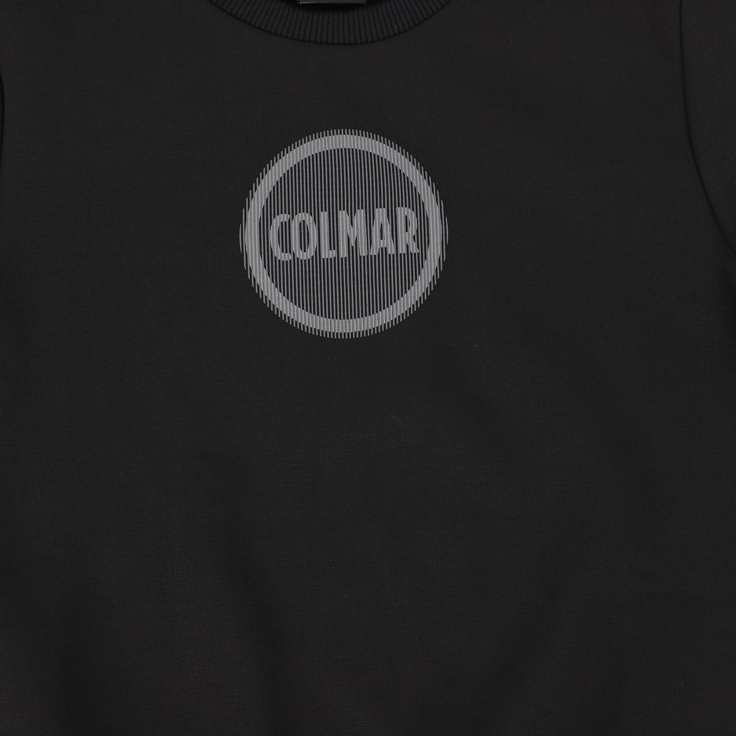 COLMAR BLACK FRONT LOGO SWEATSHIRT