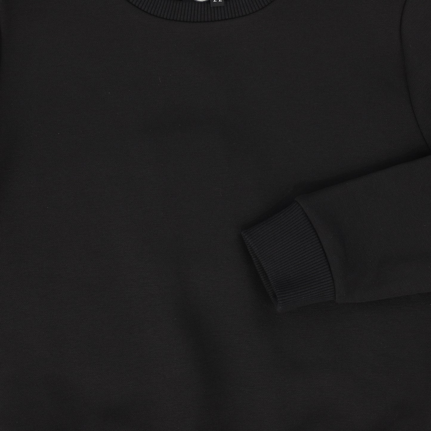 COLMAR BLACK SHOULDER LABEL SWEATSHIRT