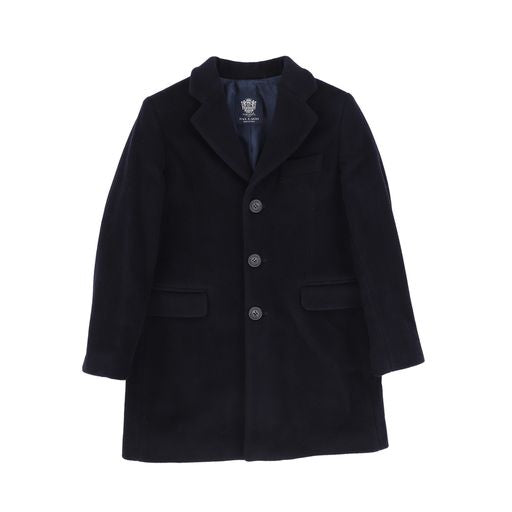 DAL LAGO NAVY WOOL COAT