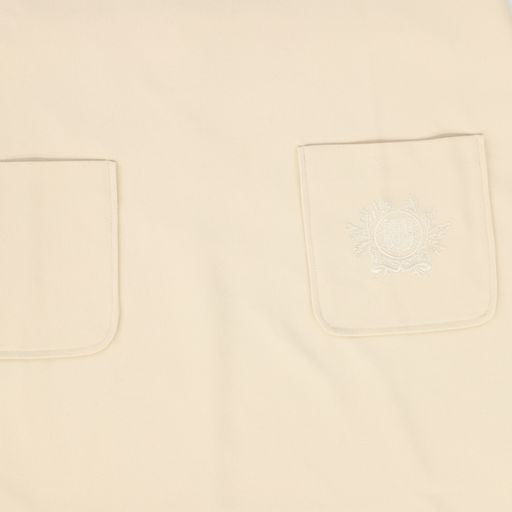 MINIMAL BIEGE LOGO POCKET JUMPER