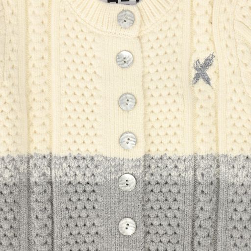 HEY KID KNIT COLORBLOCK JUMPSUIT