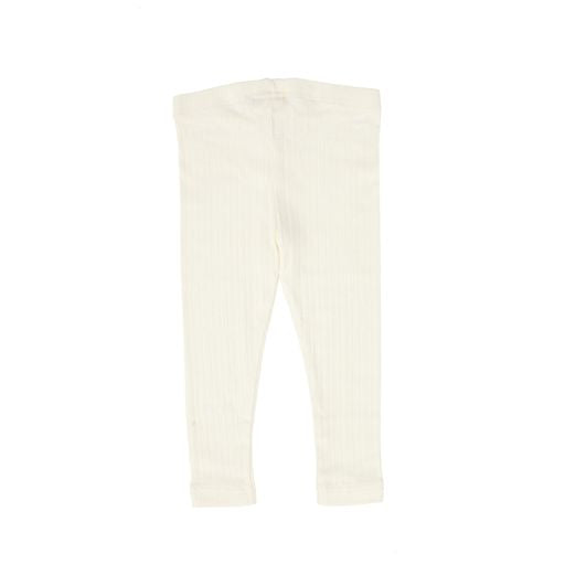 PETIT PIAO CREAM POINTELLE LEGGING