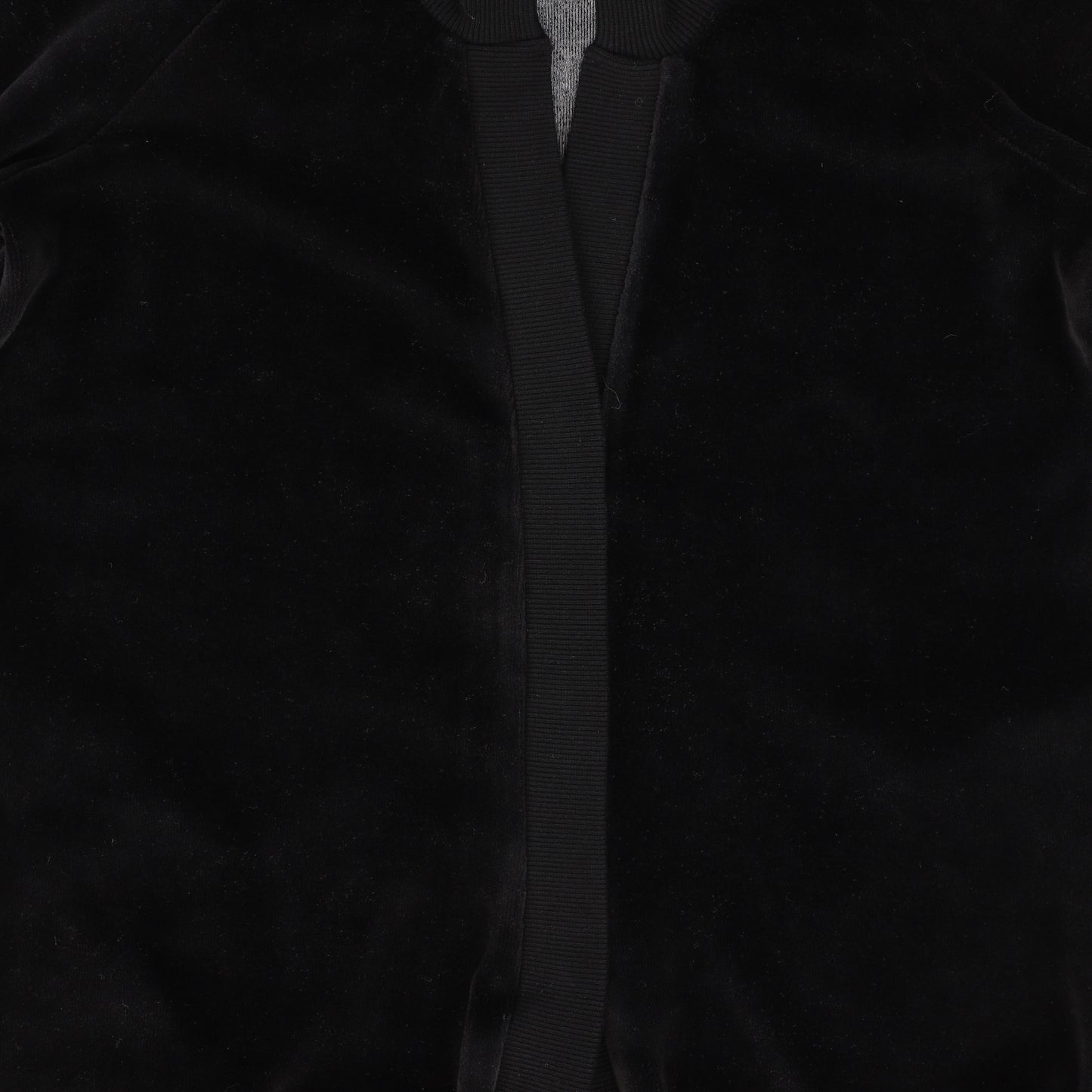 KIN AND KIN BLACK VELOUR RAGLAN CARDIGAN