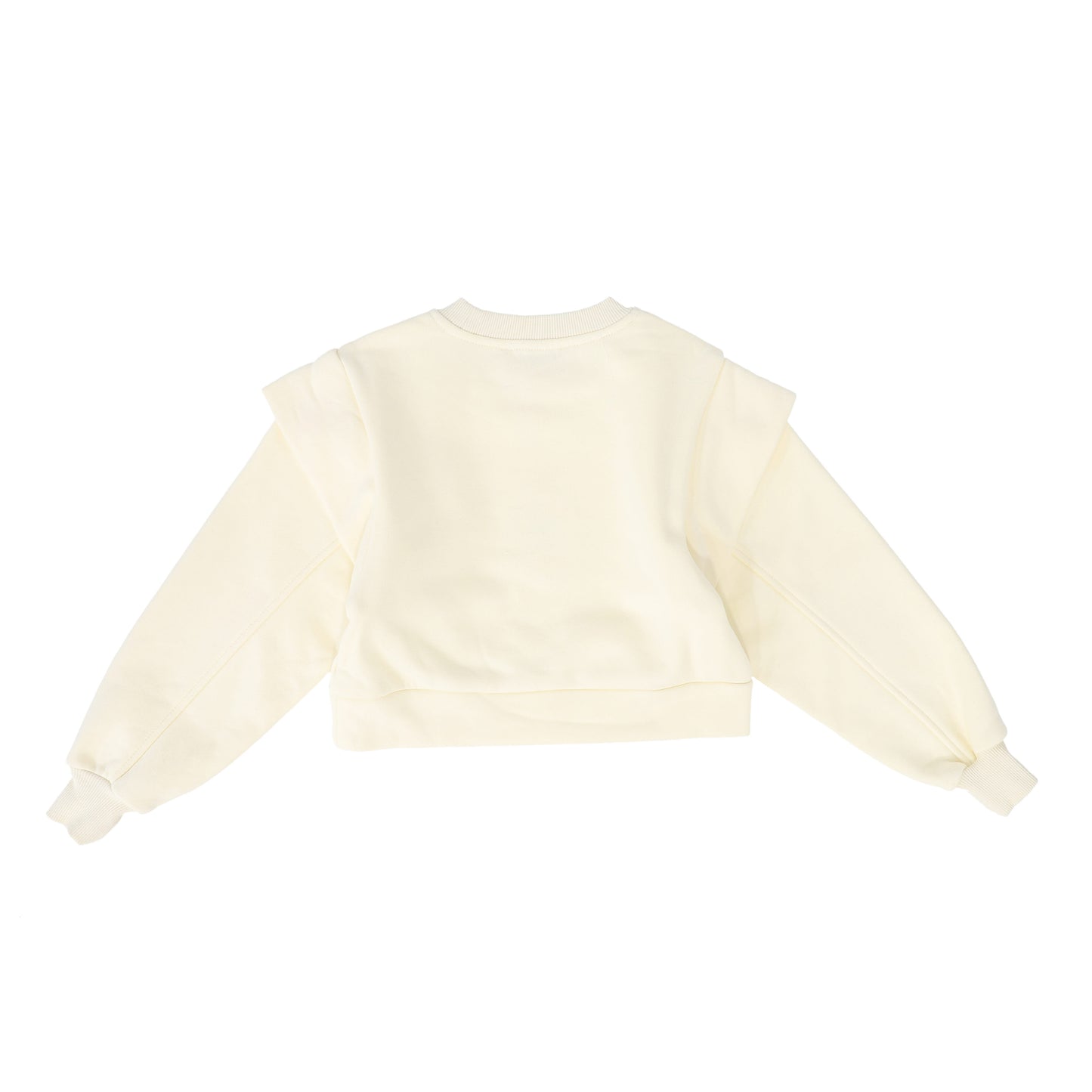 PETITE AMALIE CREAM OVERSIZED SWEATSHIRT
