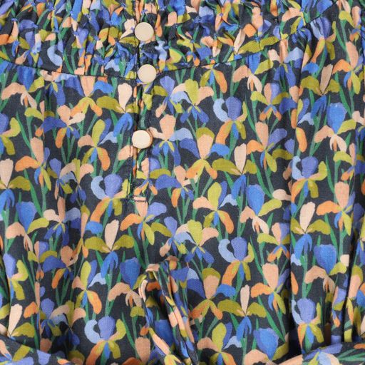 GINGERSNAPS MULTI COLOR PRINT SMOCK DRESS