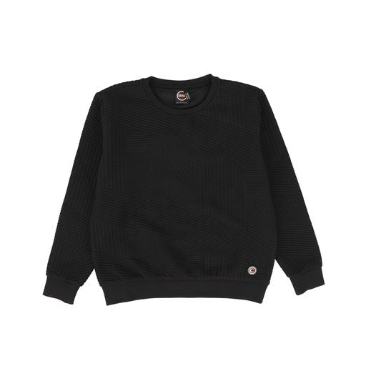 COLMAR BLACK PULLOVER SWEATSHIRT