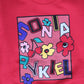 SONIA RYKIEL HOT PINK FLOWER LOGO SWEATSHIRT [FINAL SALE]