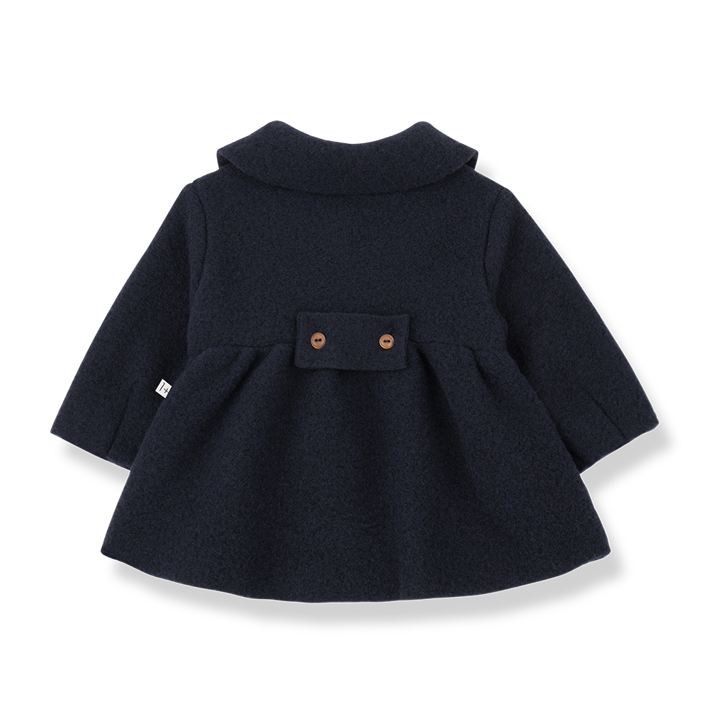 1+ IN THE FAMILY NAVY WOOL COAT