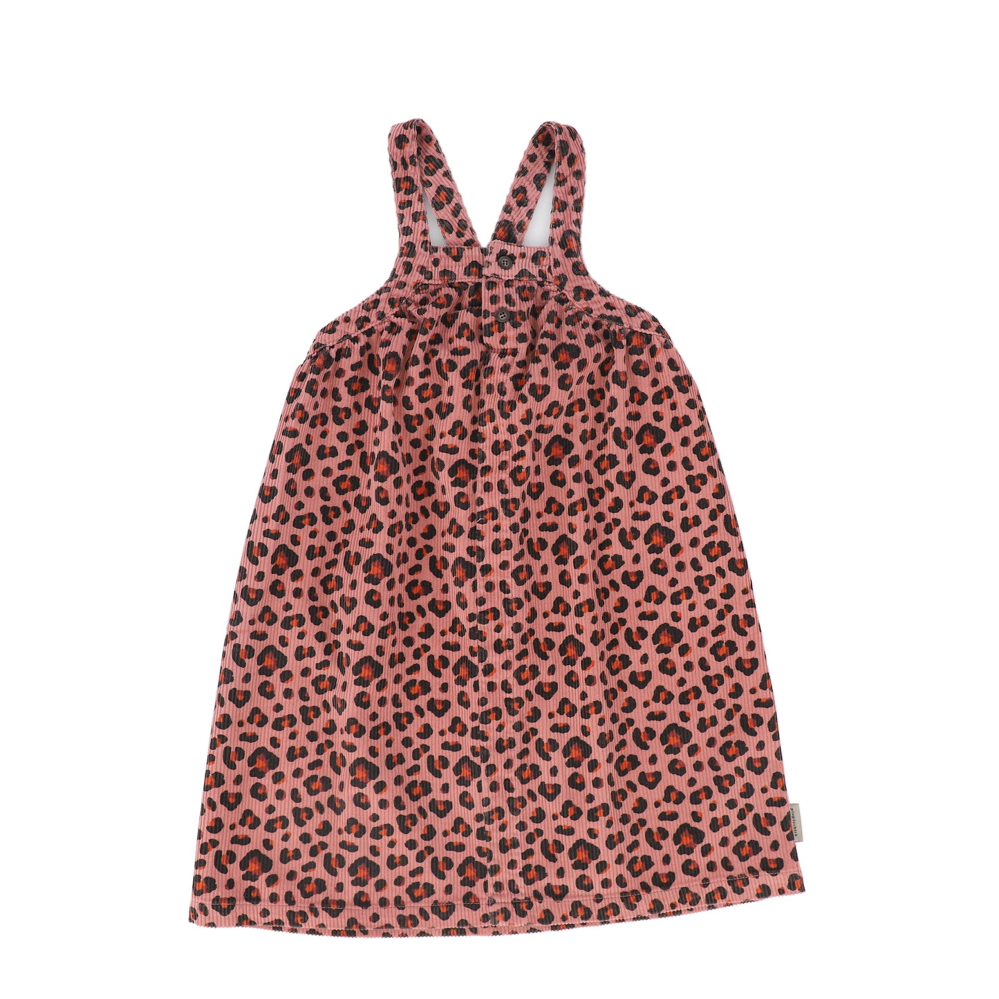 PIUPIUCHICK PINK ANIMAL PRINT CORDUROY JUMPER