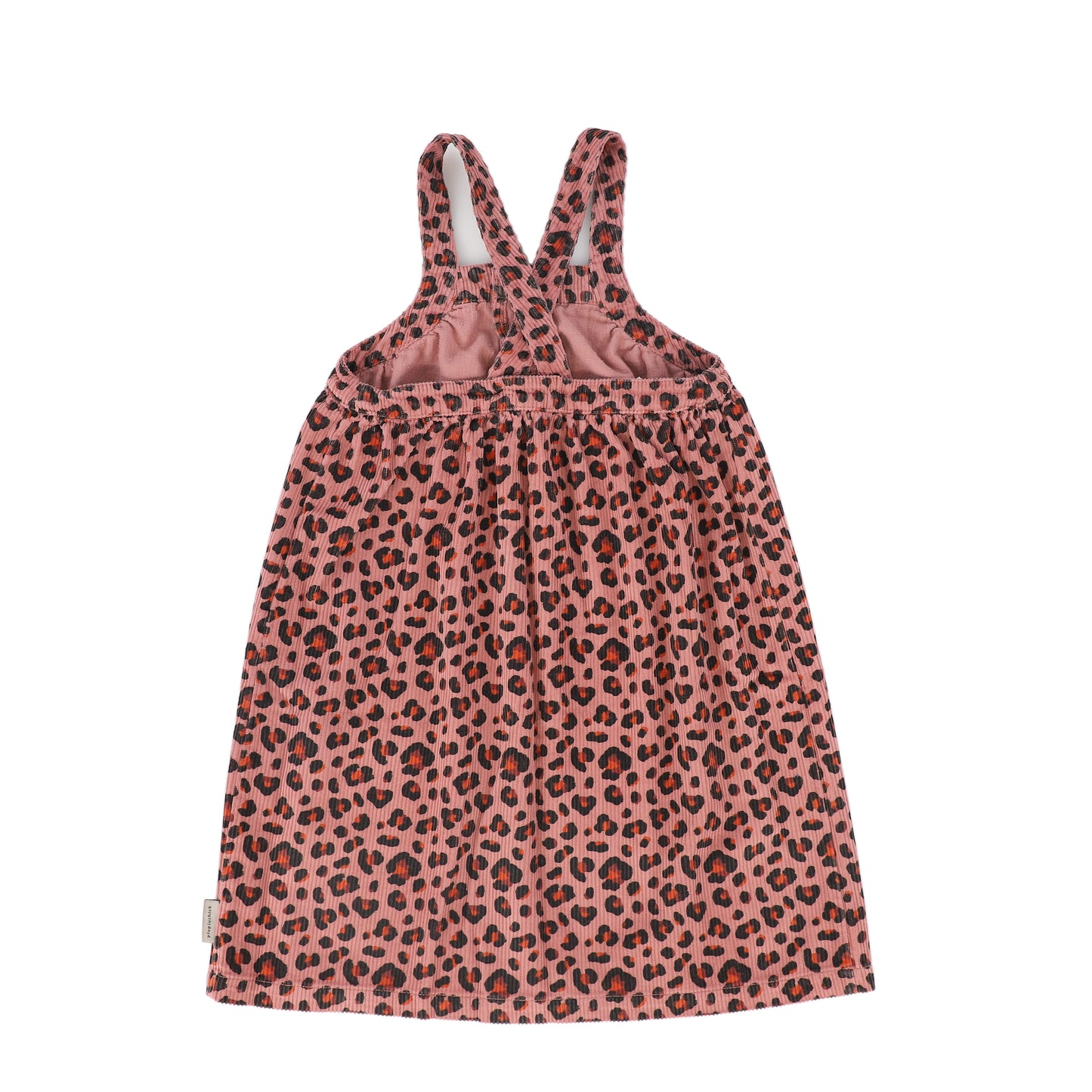 PIUPIUCHICK PINK ANIMAL PRINT CORDUROY JUMPER