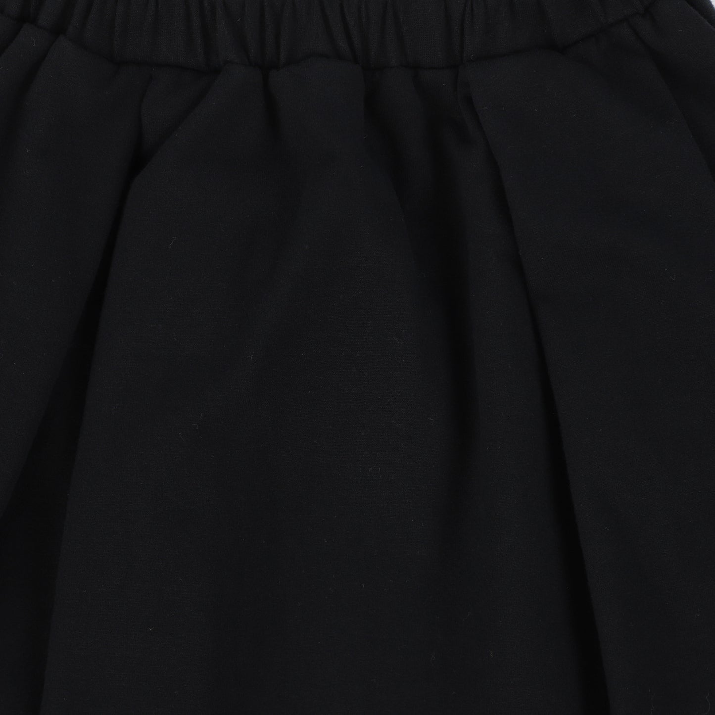 BE FOR ALL BLACK FLARE SKIRT