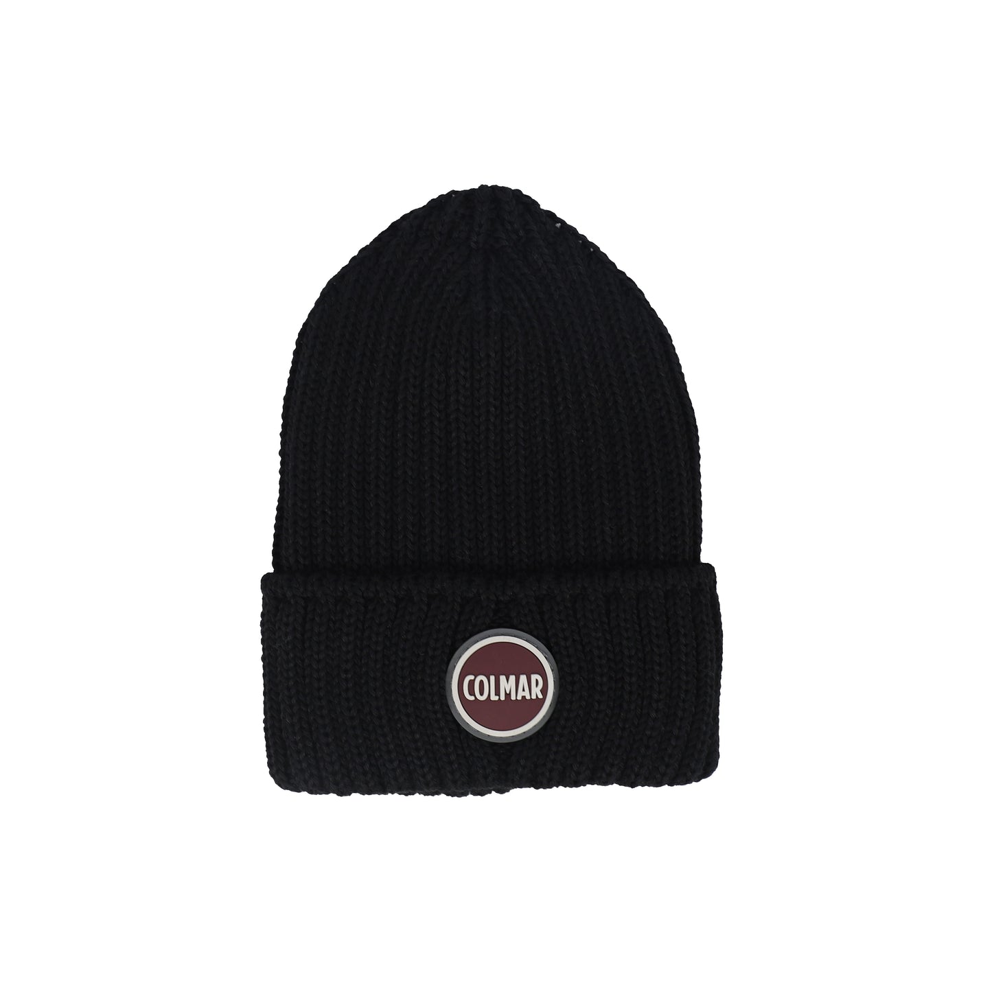 COLMAR BLACK HEAVY KNIT BEANIE