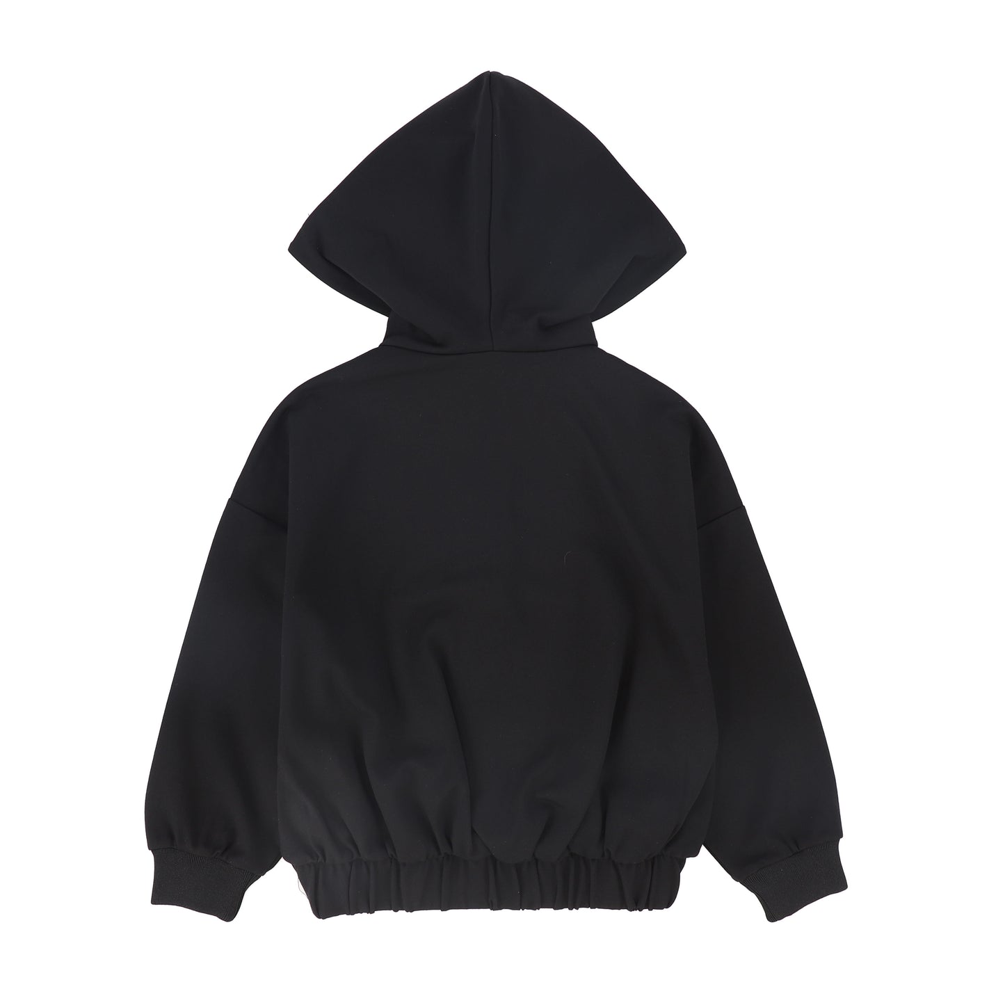 DKNY BLACK LOGO TRIM SWEATSHIRT