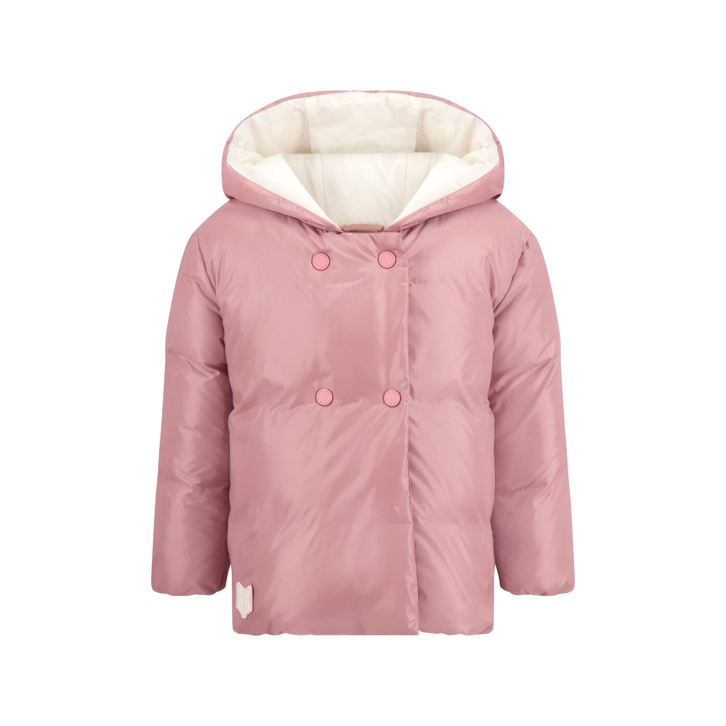 SCOTCH BONNET PINK BUTTON COAT