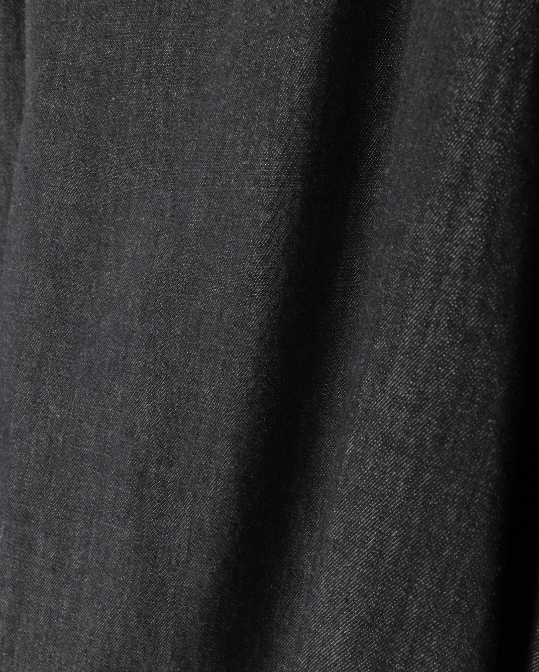VIBE BLACK CHAMBRAY DENIM MIDI JUMPER
