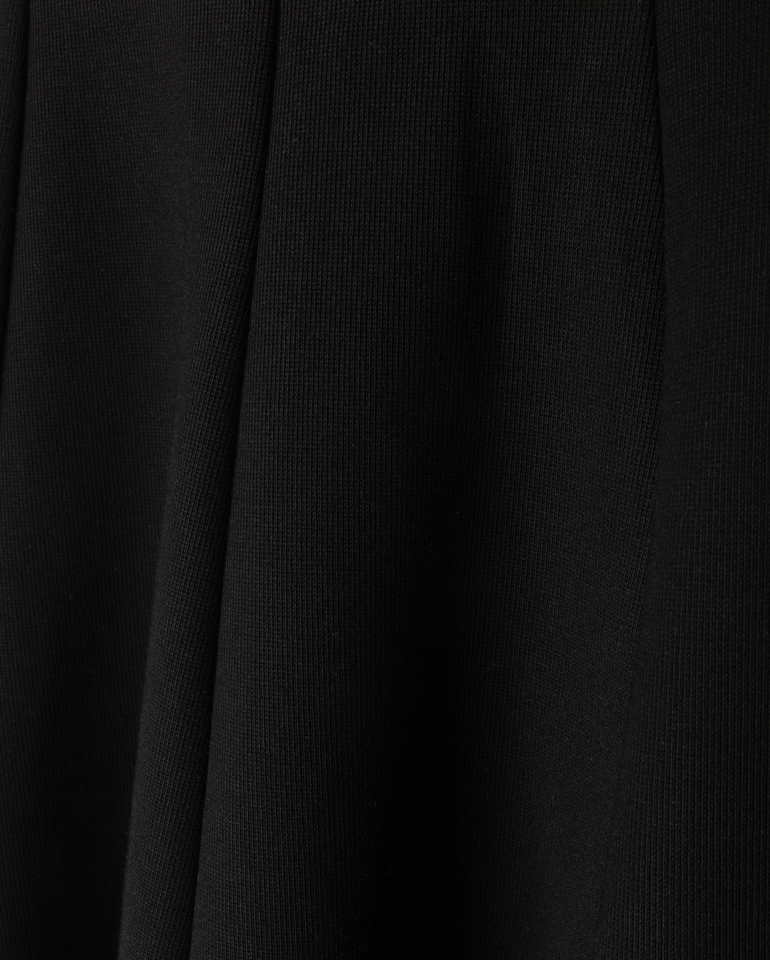 HELLO YELLOW BLACK PONTI PANELED SKIRT